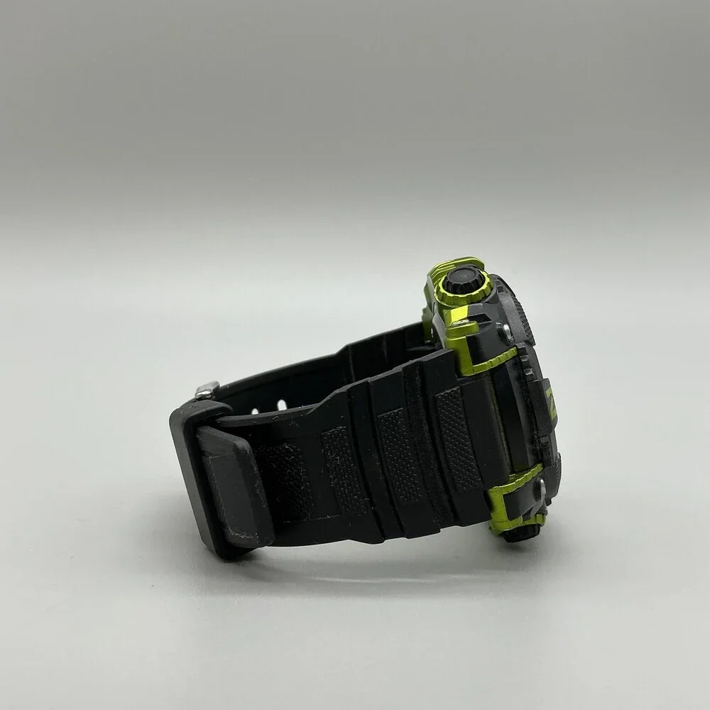 Armitron Pro Sport Mens Watch 54mm Digital Black Green Chrono Alarm 40/8284